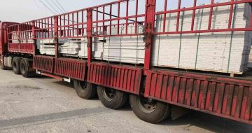 铜仁 白麻荔枝面外墙干挂，工厂装车日常