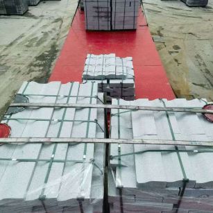 铜仁 芝麻白仿形加直形路沿石出货日常