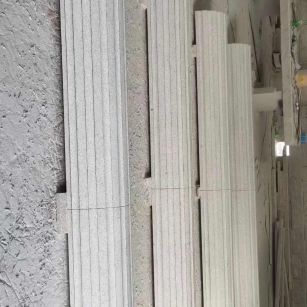 铜仁 花岗岩厂家带你看白麻花岗岩门楼大柱柱皮