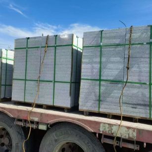 铜仁 芝麻白花岗岩地铺石装车日常