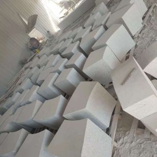 铜仁 白麻花岗岩异形坐凳