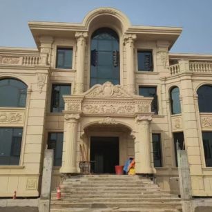 铜仁 黄金麻花岗岩别墅外墙干挂