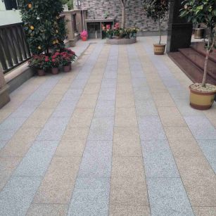 铜仁 黄金麻白麻荔枝面庭院铺装展示