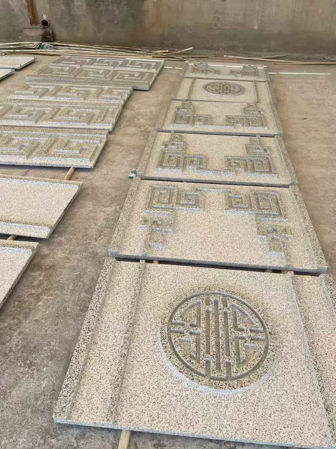 铜仁 白麻花岗岩外墙立面雕刻板