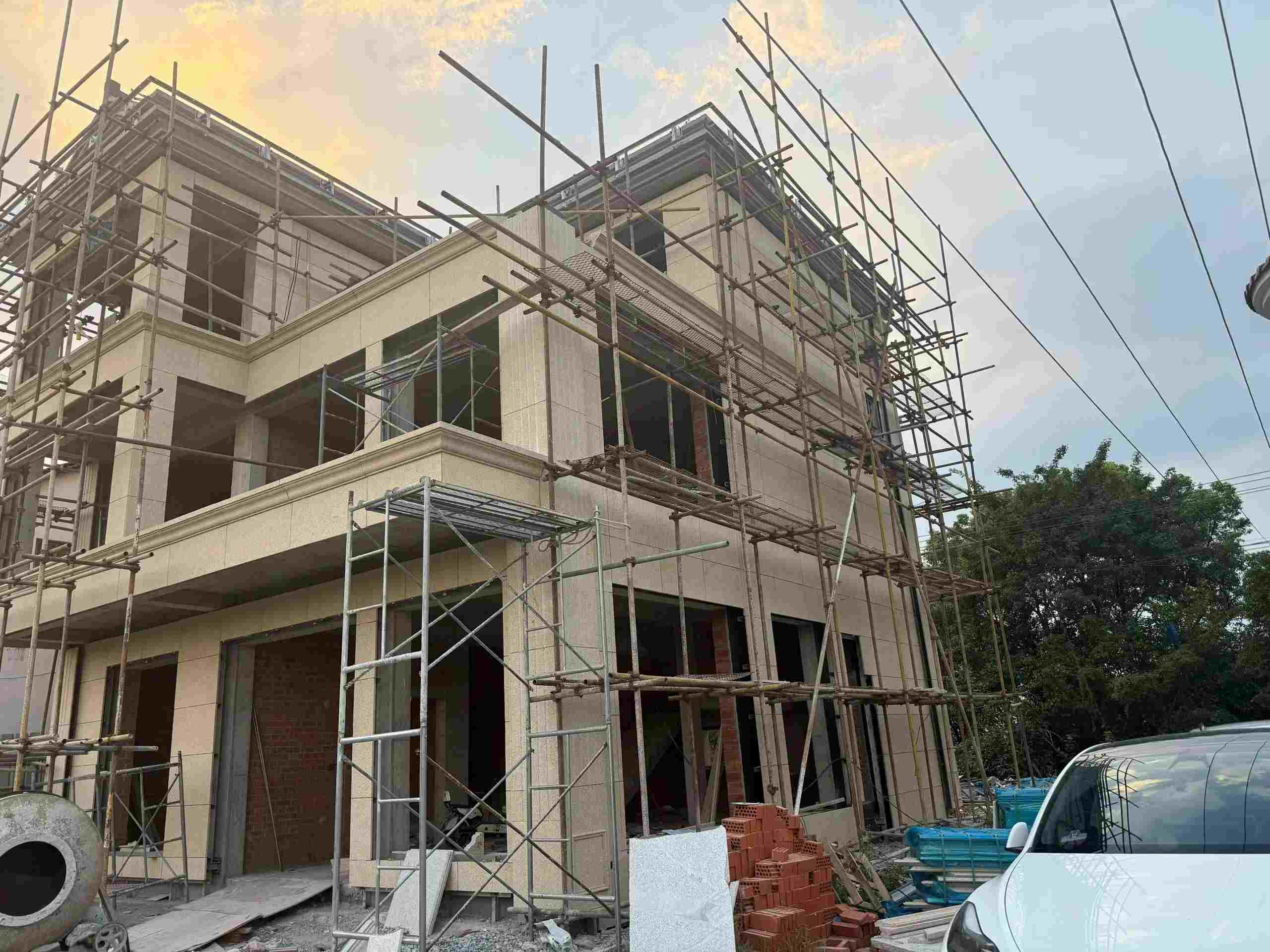 铜仁 黄金麻荔枝面花岗岩外墙干挂