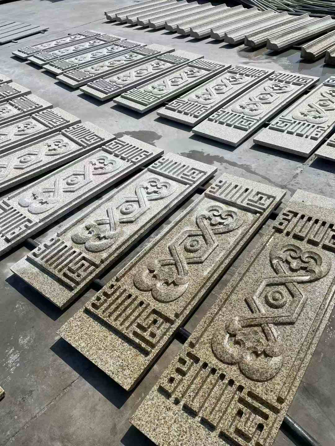 铜仁 黄金麻花岗岩外墙雕刻板