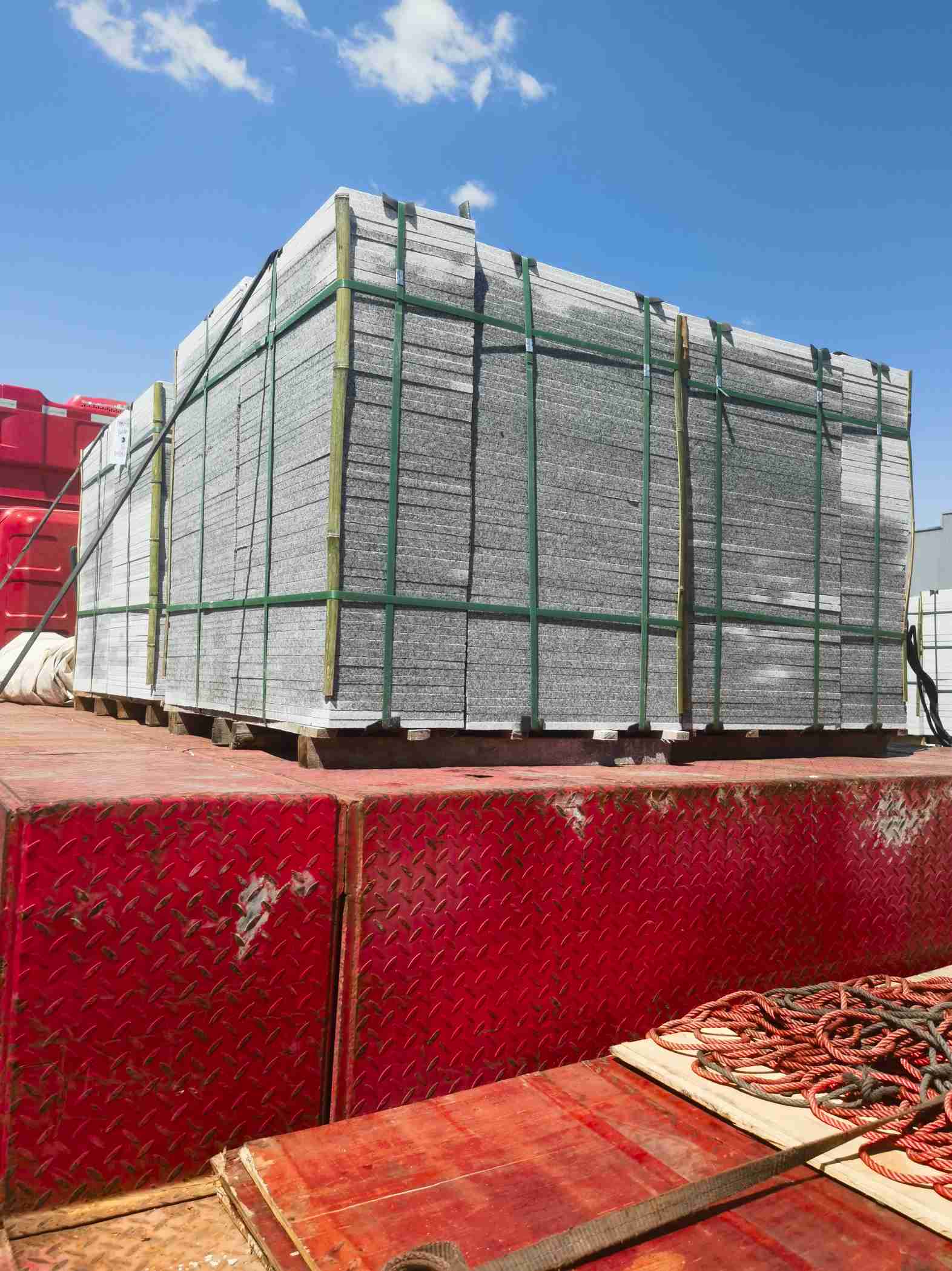 铜仁 芝麻白火烧规格板地铺石300*600/600*600