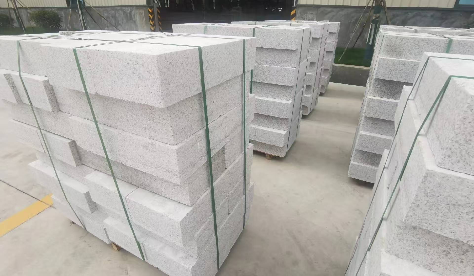 铜仁 白麻花岗岩路沿石，立缘石，平缘石，路牙石，道牙石，马路牙子等