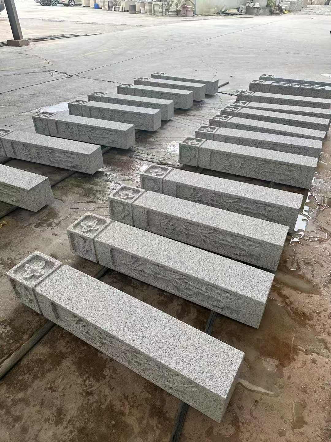 铜仁 白麻方柱雕花防水