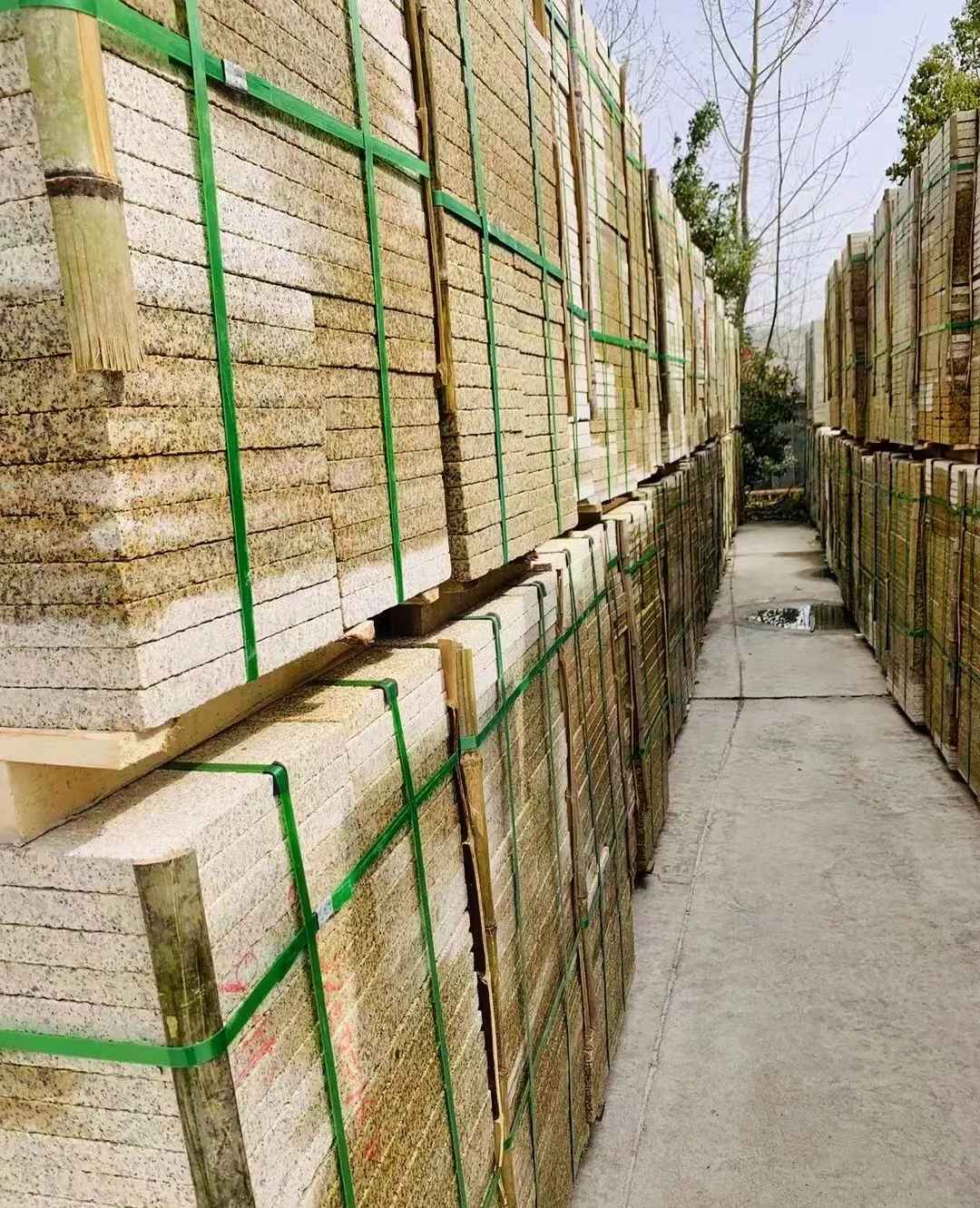 铜仁 黄金麻花岗岩荔枝面地铺石