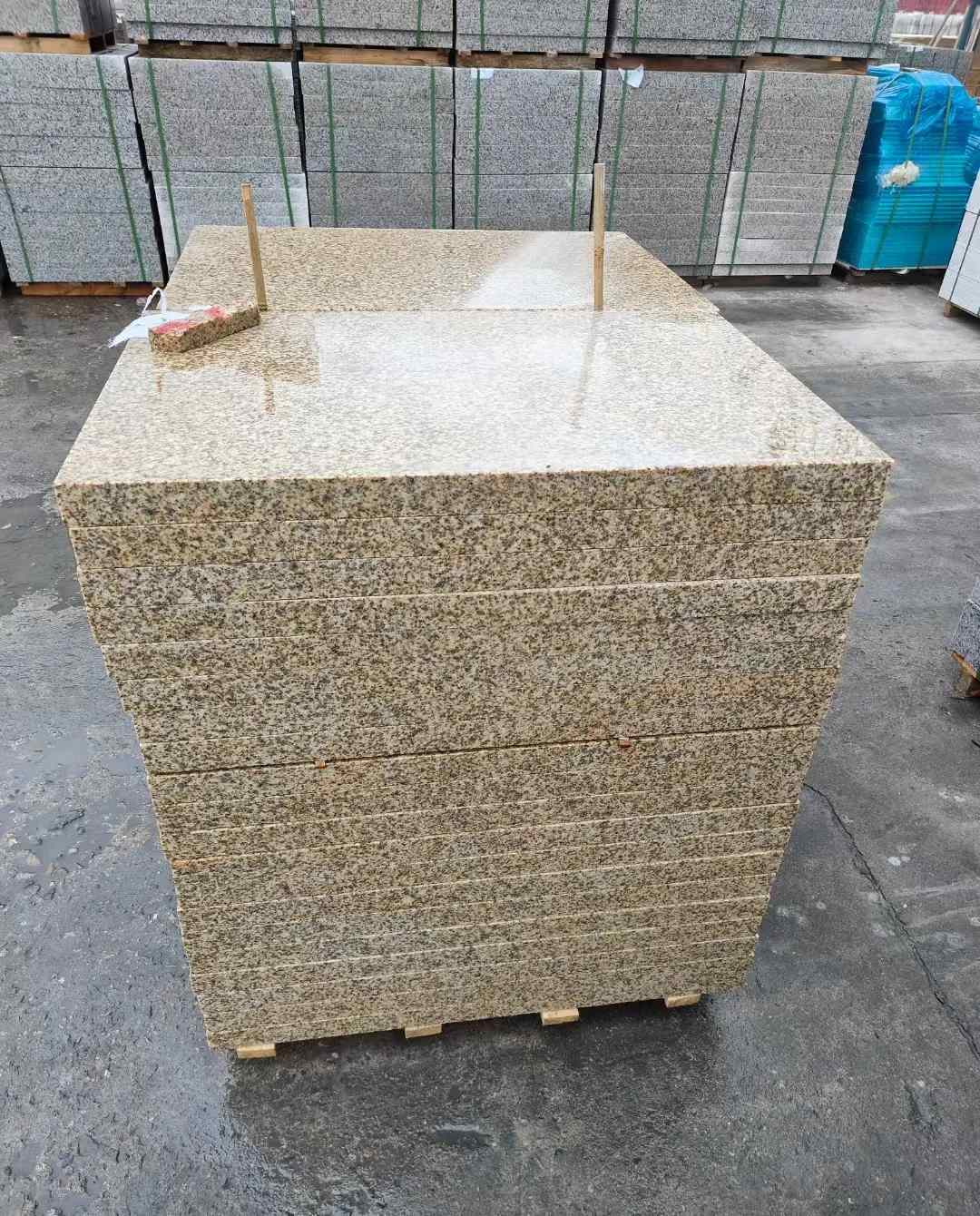 铜仁 湖北黄金麻花岗岩石材荔枝面外墙石材